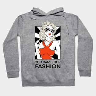 Girl Fashion Vintage Comic Hoodie